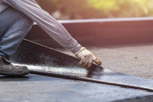 Professional Interior Drainage System technician working in Midland, IN
